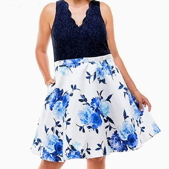 🏙️ City Studios by Macy's 👗 Dress (Size 14W) - Picture 4 of 16